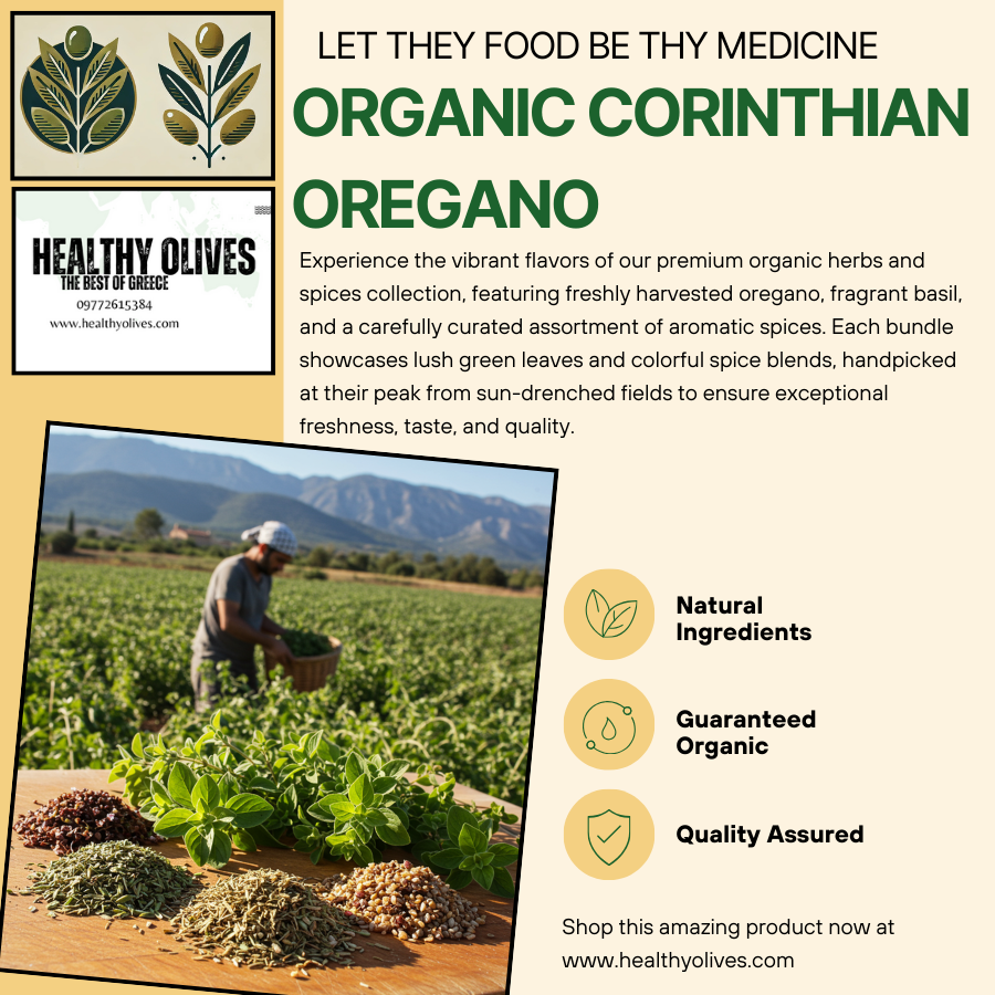 Organic Corinthian Oregano